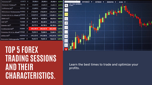 Top 5 Forex Trading Sessions and Their Characteristics