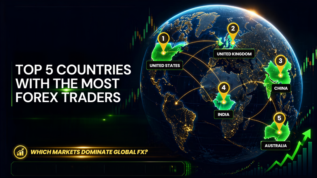 Top 5 Countries with the Most Forex Traders